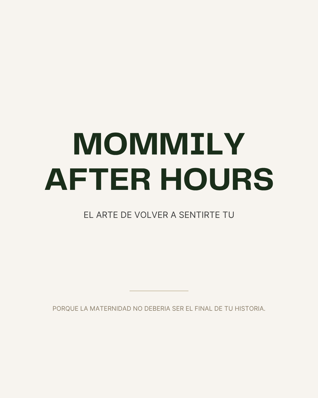 MOMMILY AFTER HOURS